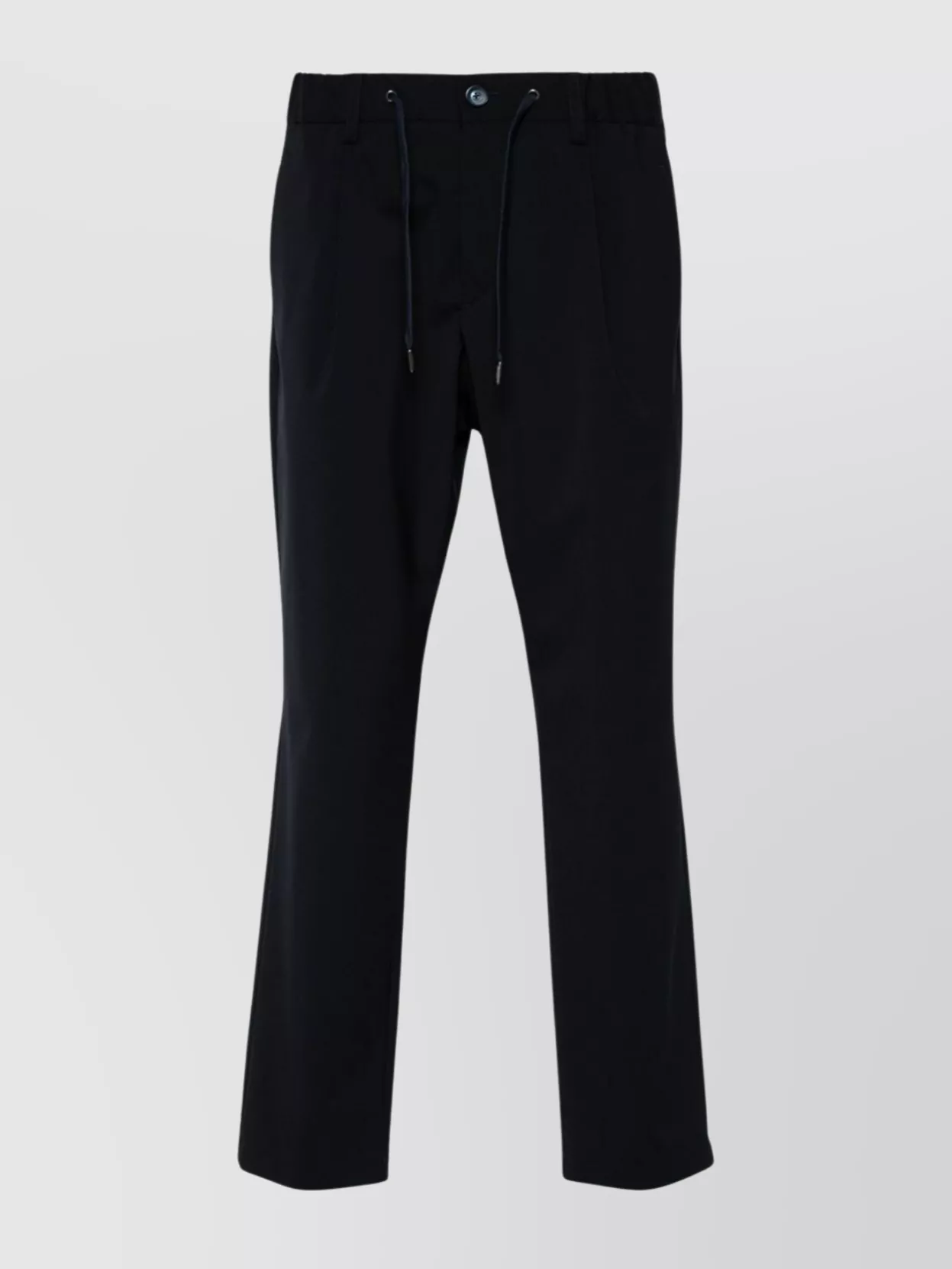 Herno Trousers Crepe Elasticated Waist