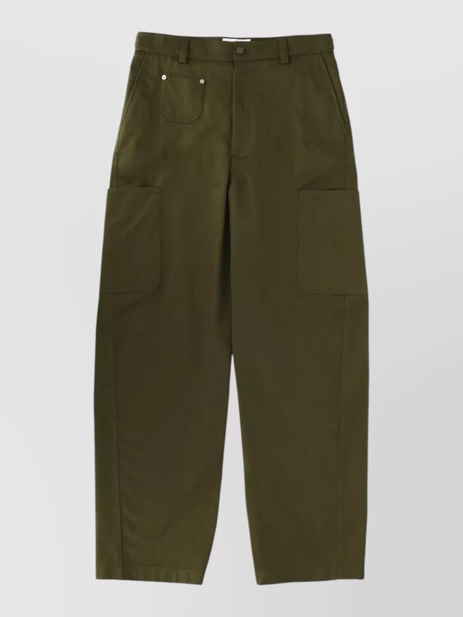 Givenchy cotton couture seam pants