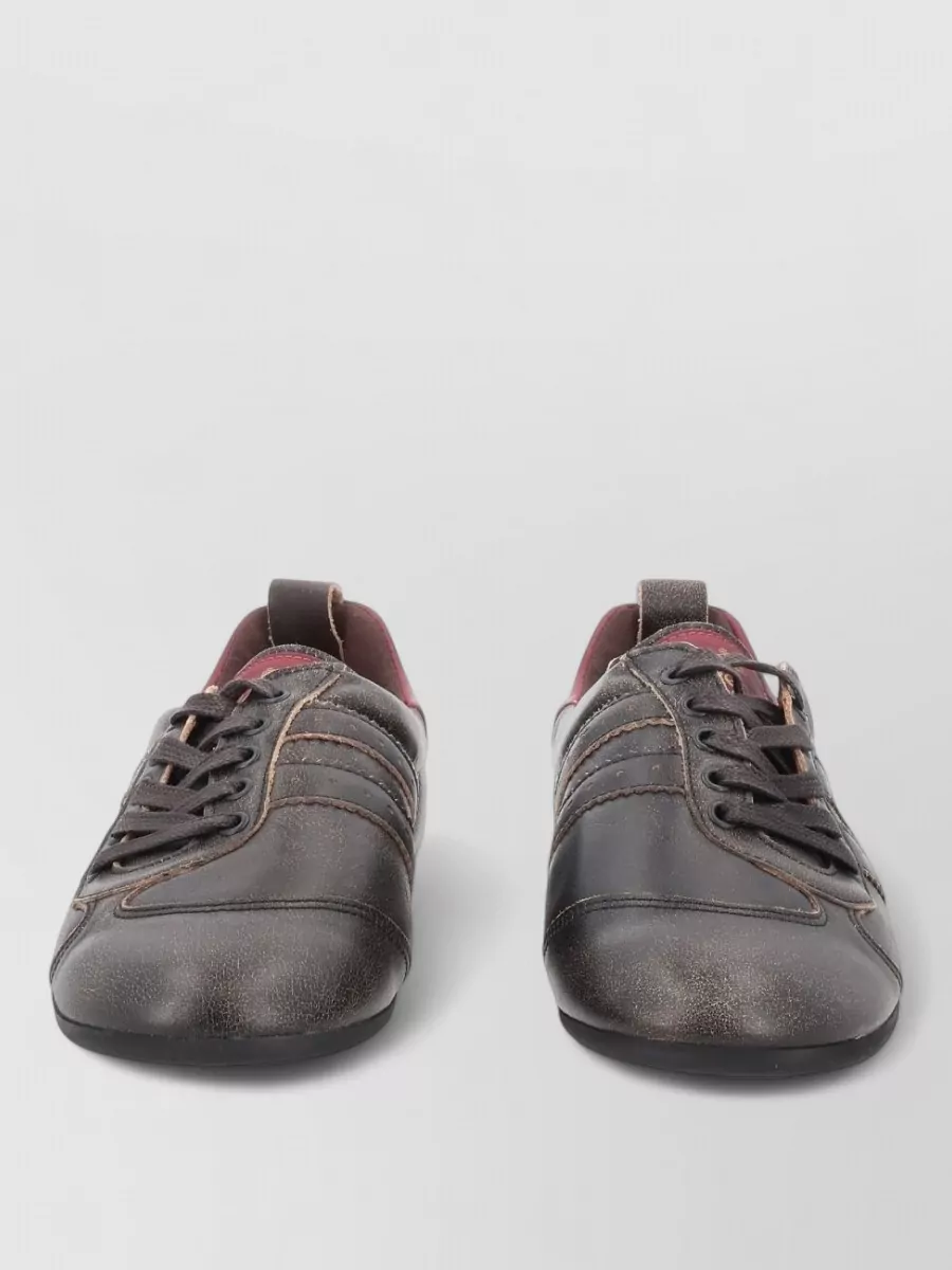 Vivienne Westwood leather lace-up sneakers