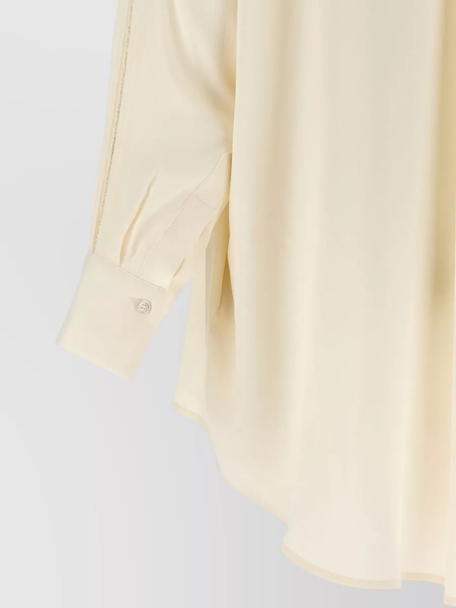 Fabiana Filippi Diamond Pattern Shirt Long Sleeves Pocket