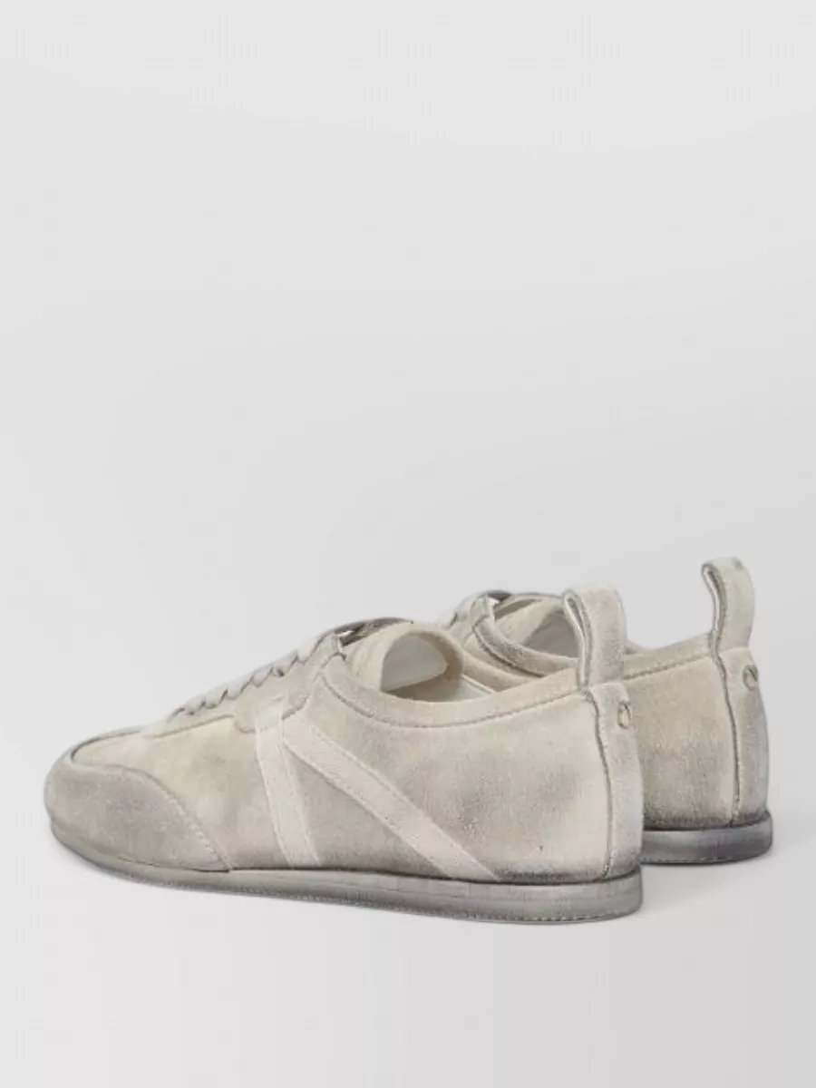 Ann Demeulemeester Calf Leather Low-Top Sneakers