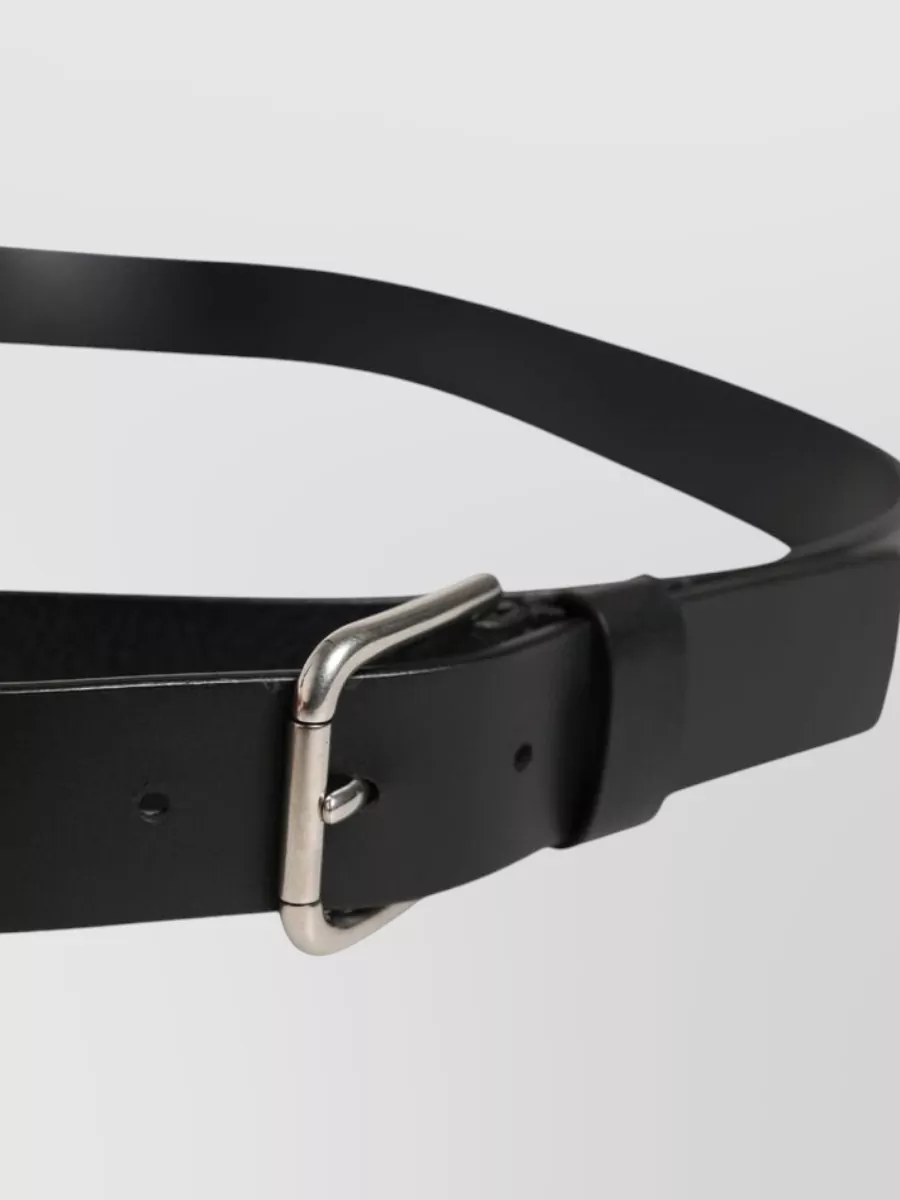 Dolce&Gabbana Leather Double Strap Belt