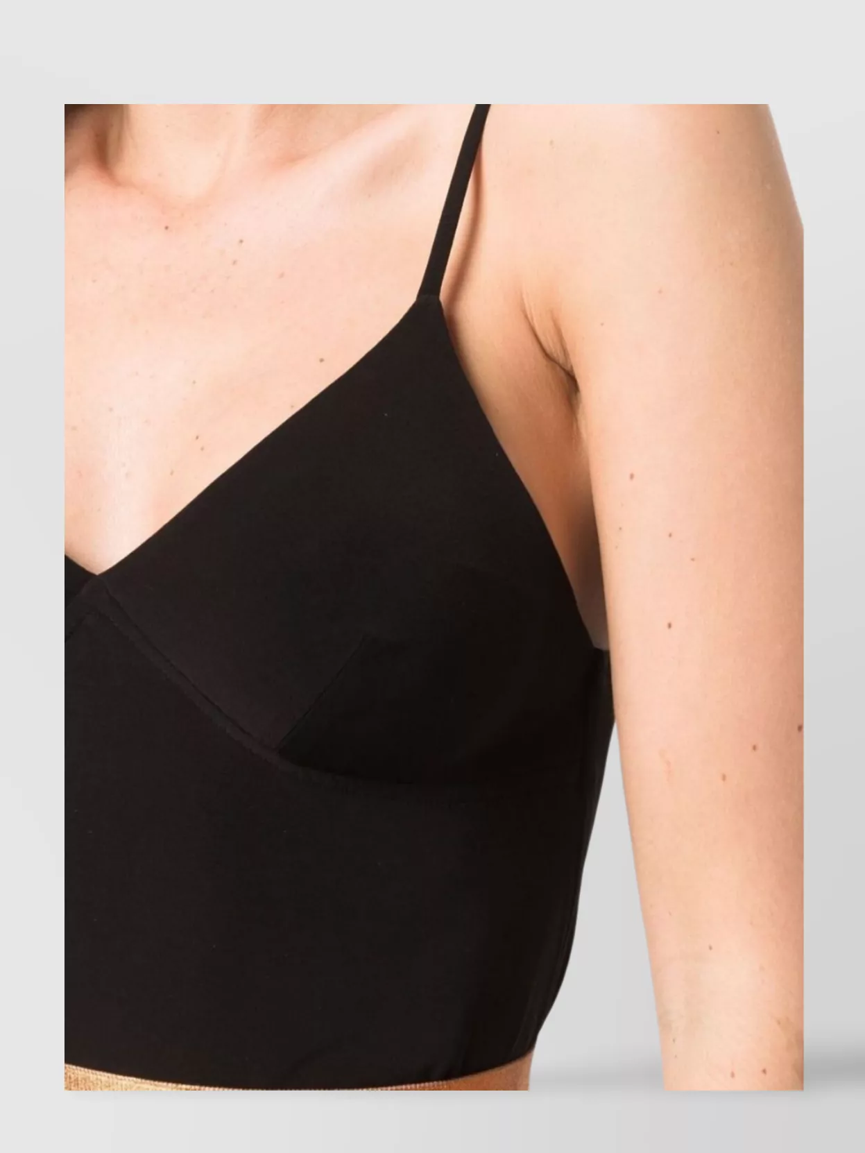 Norma Kamali V-Neck Sleeveless Top