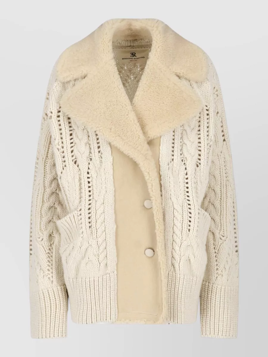 Ermanno Scervino Virgin wool v-neck cardigan