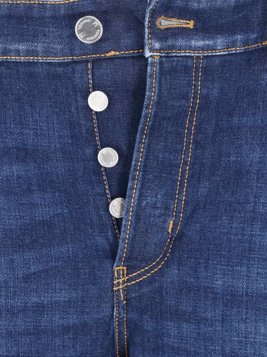 Pt Torino Straight-Leg Denim Jeans