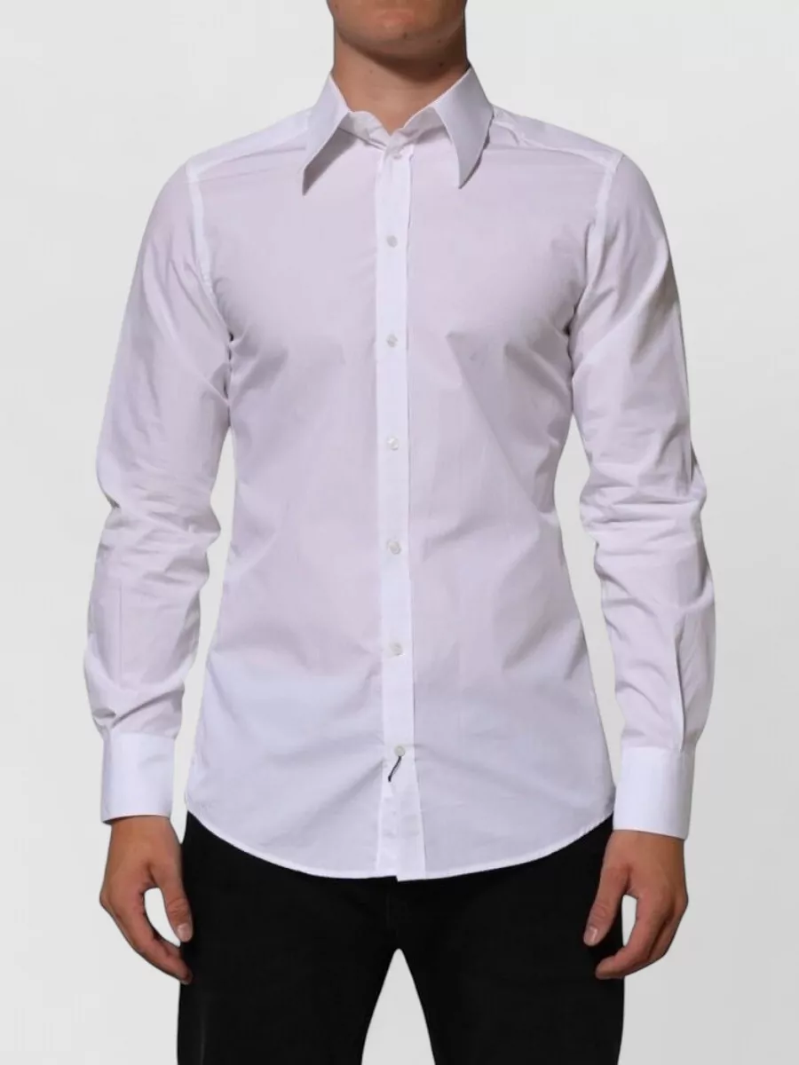 Dolce&Gabbana Cotton long-sleeve formal shirt