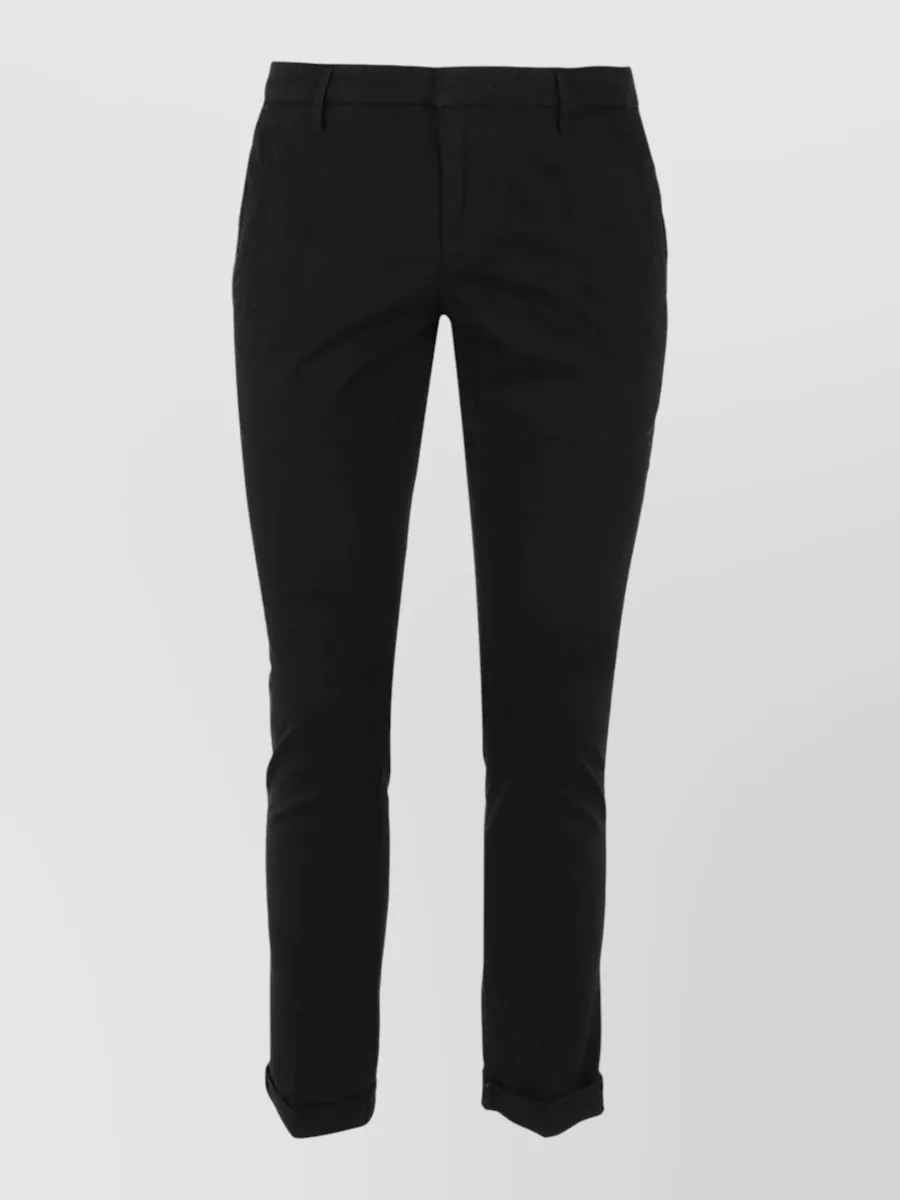 Dondup low-rise straight-leg trousers