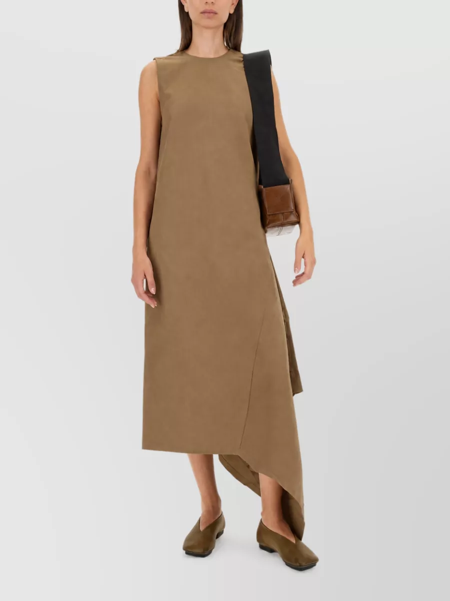 Uma Wang Asymmetric Midi Dress
