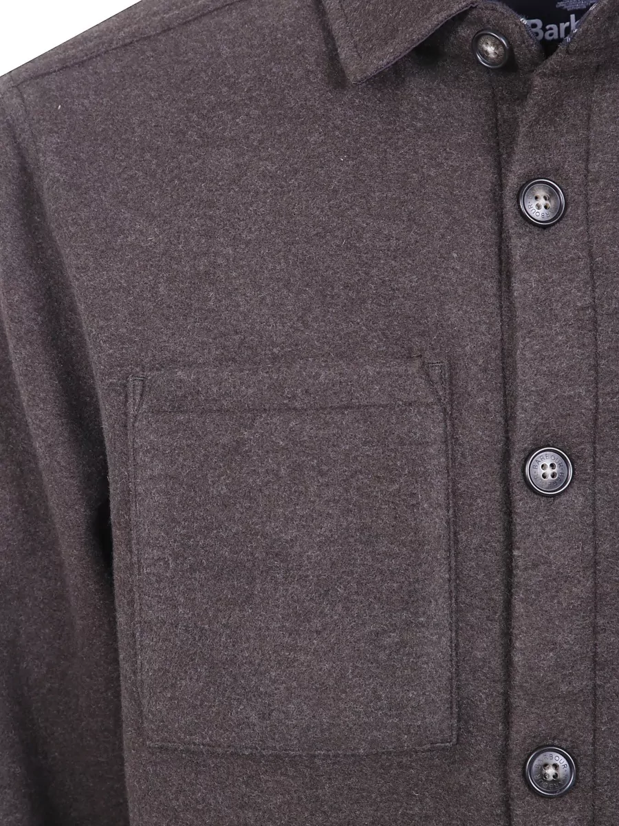 Barbour Wool-Blend Overshirt