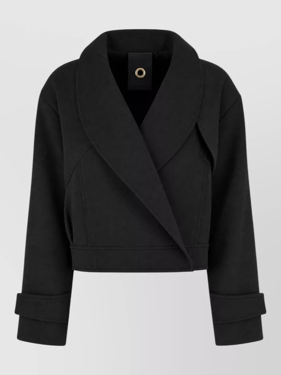 Giorgio Armani Cropped wool jacket