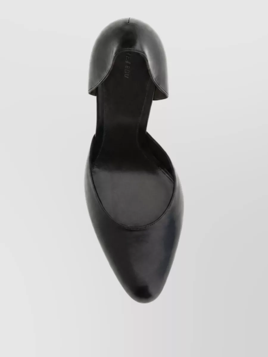 The Row Leather High Heel Pumps