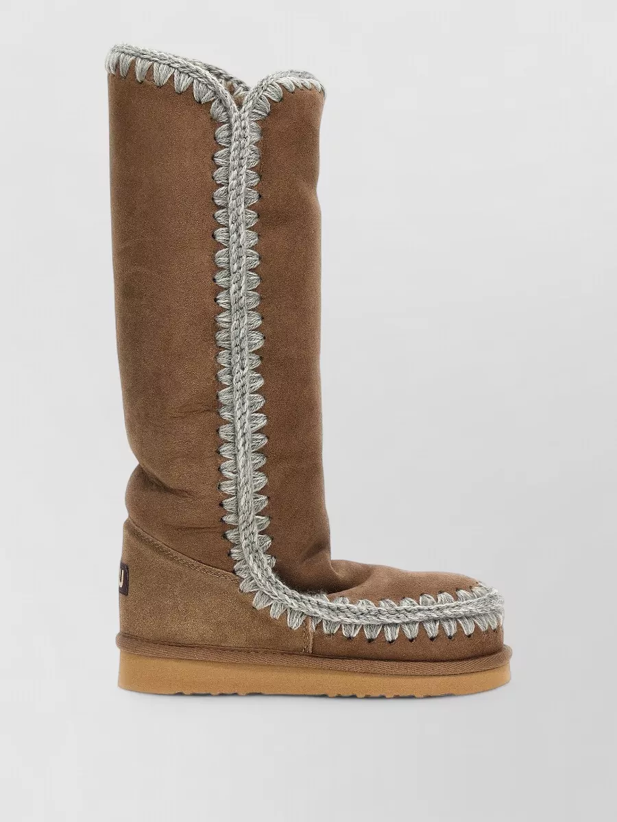 Mou Lamb leather eskimo 40 ankle boots