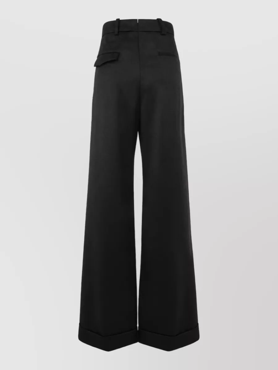 Ann Demeulemeester Virgin Wool Loose-Fit Suit Trousers