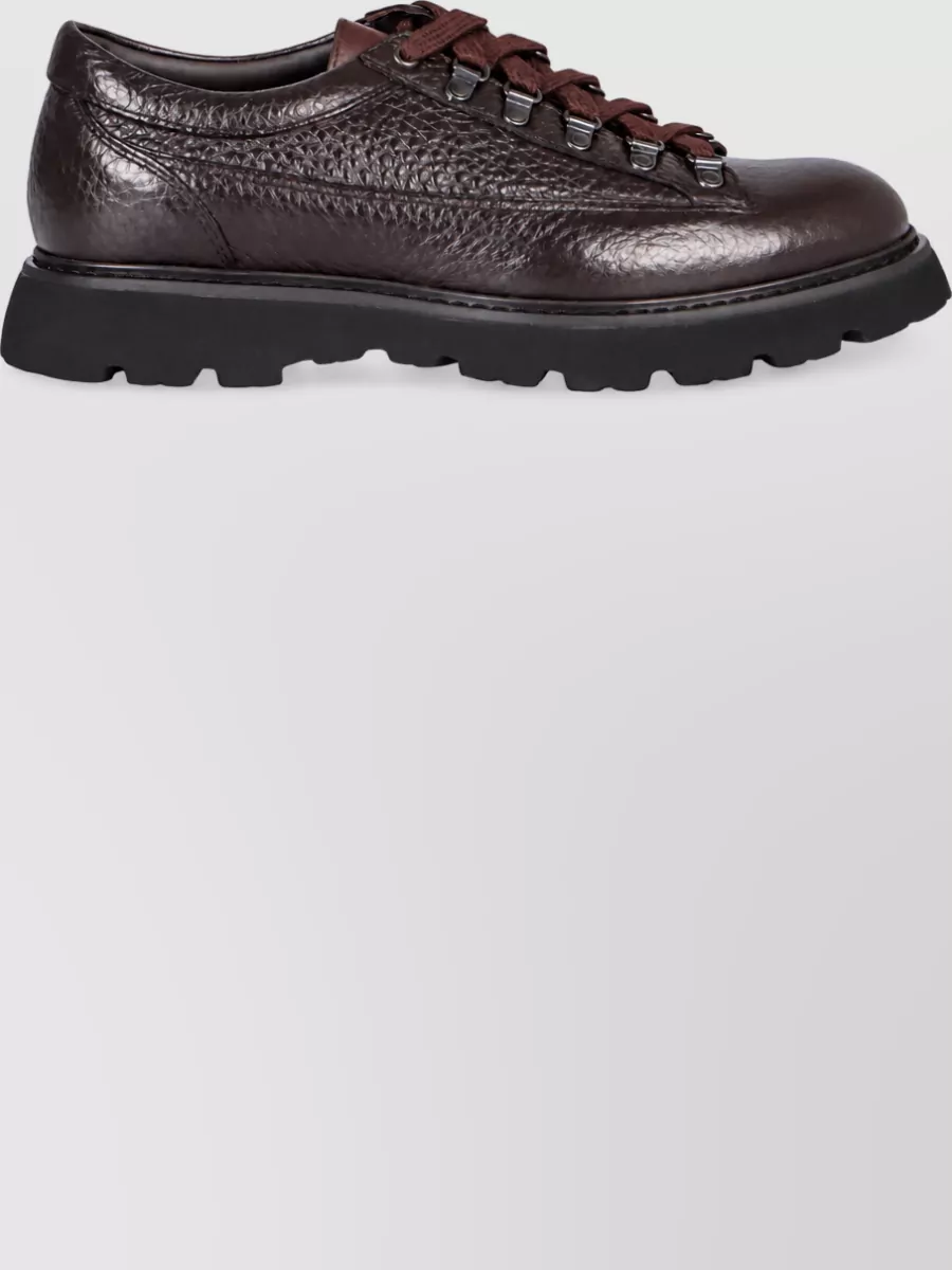 Doucal's leather lace-up shoes