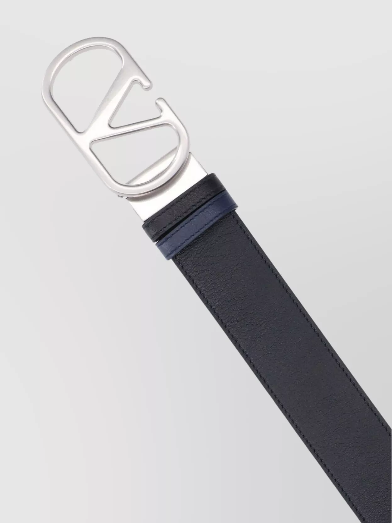 Valentino Garavani Adjustable Length Metal Buckle Belts