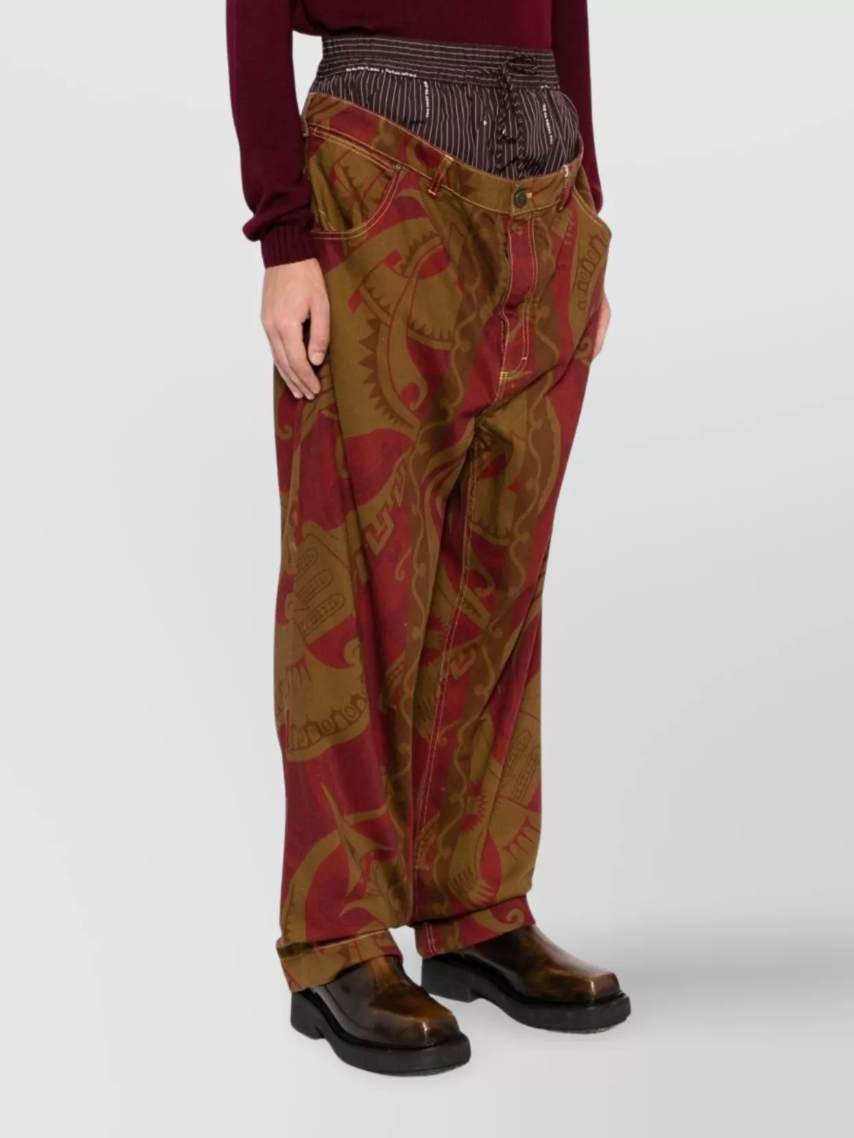 Vivienne Westwood Casual Trousers With Drawstring And Pockets