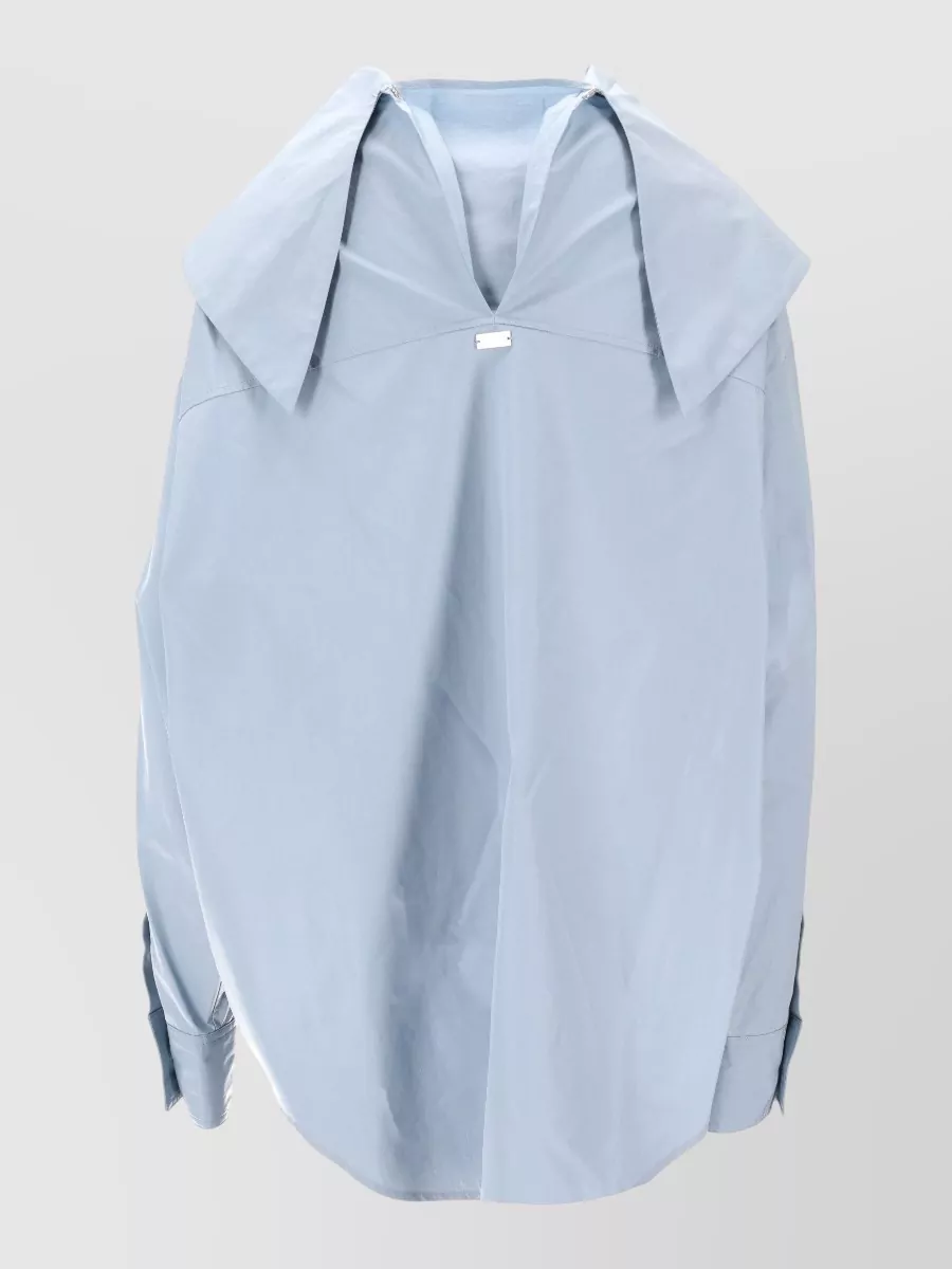 Ami Paris Bandana Shirt Hood Long Sleeves Buttons