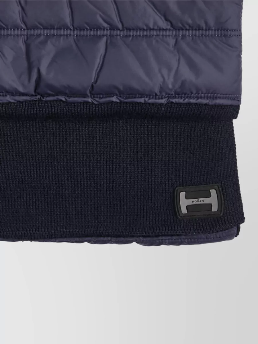 Hogan Quilted Knit Gloves