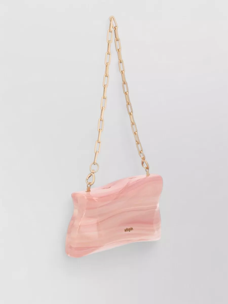 Cult Gaia Acrylic Clutch Bag