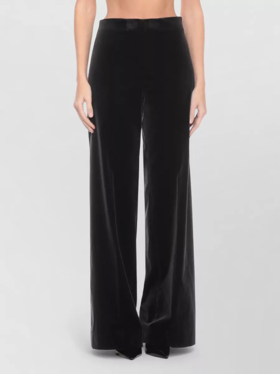 Antonelli Firenze Velvet Wide-Leg Trousers