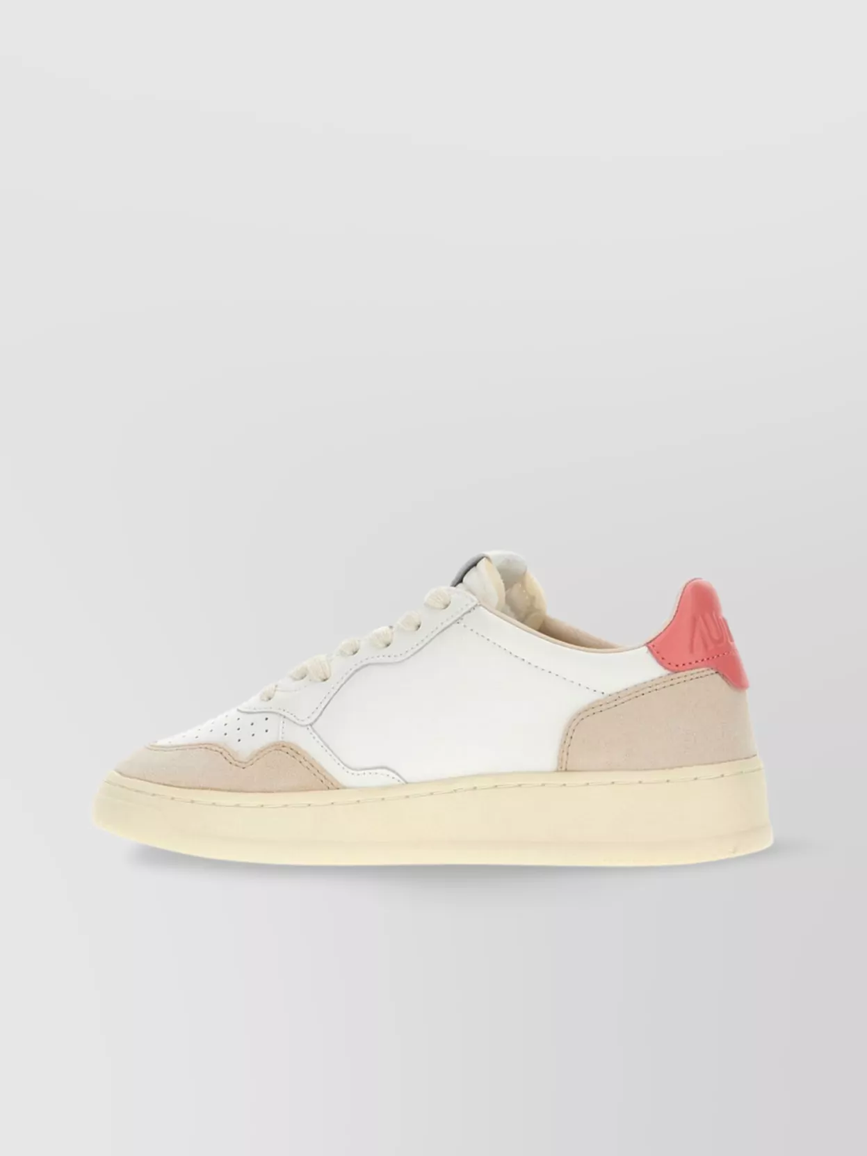 Shop Autry Leather Medalist Sneakers With Contrast Heel Tab