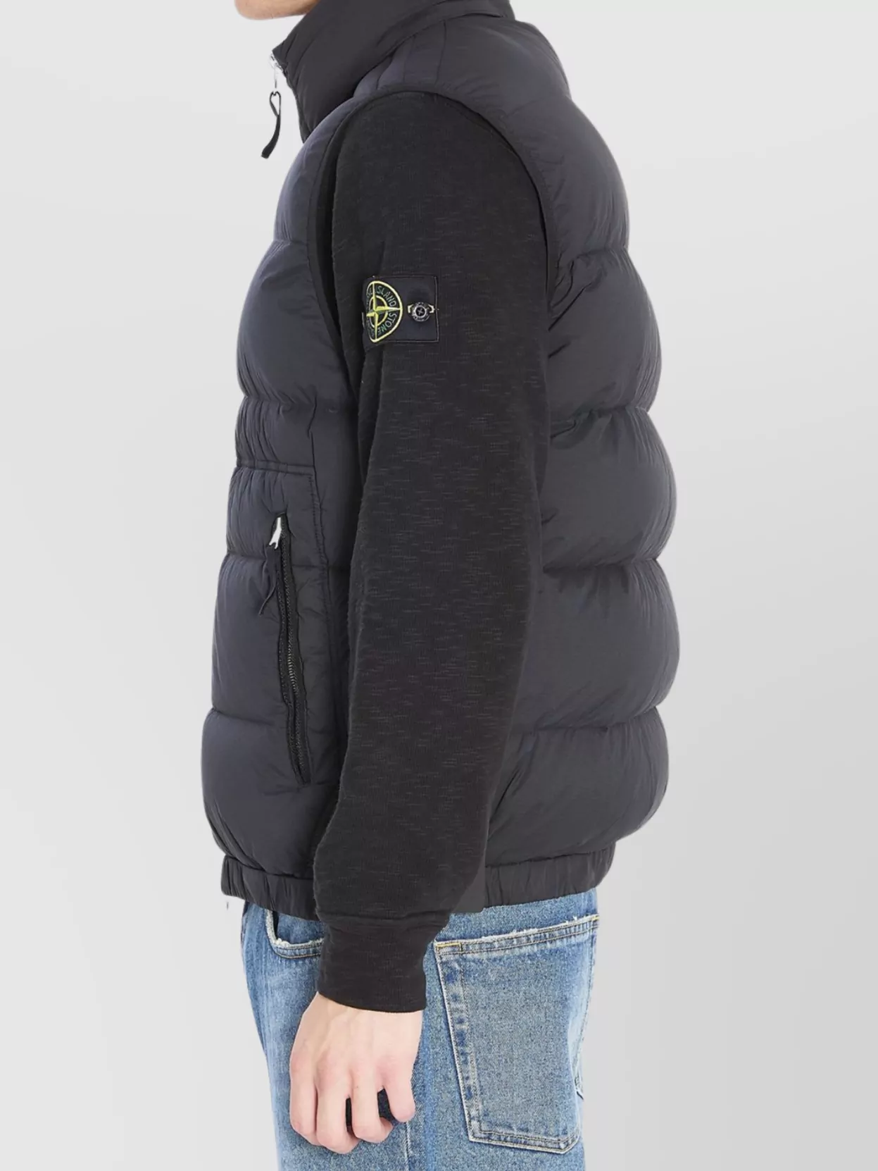 Stone Island Padded High Collar Puffer Vest
