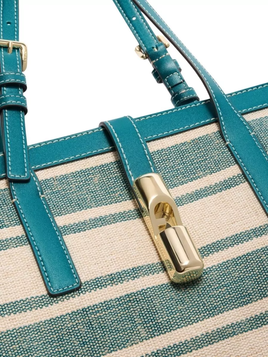 Furla Silk Nylon Tote Bag