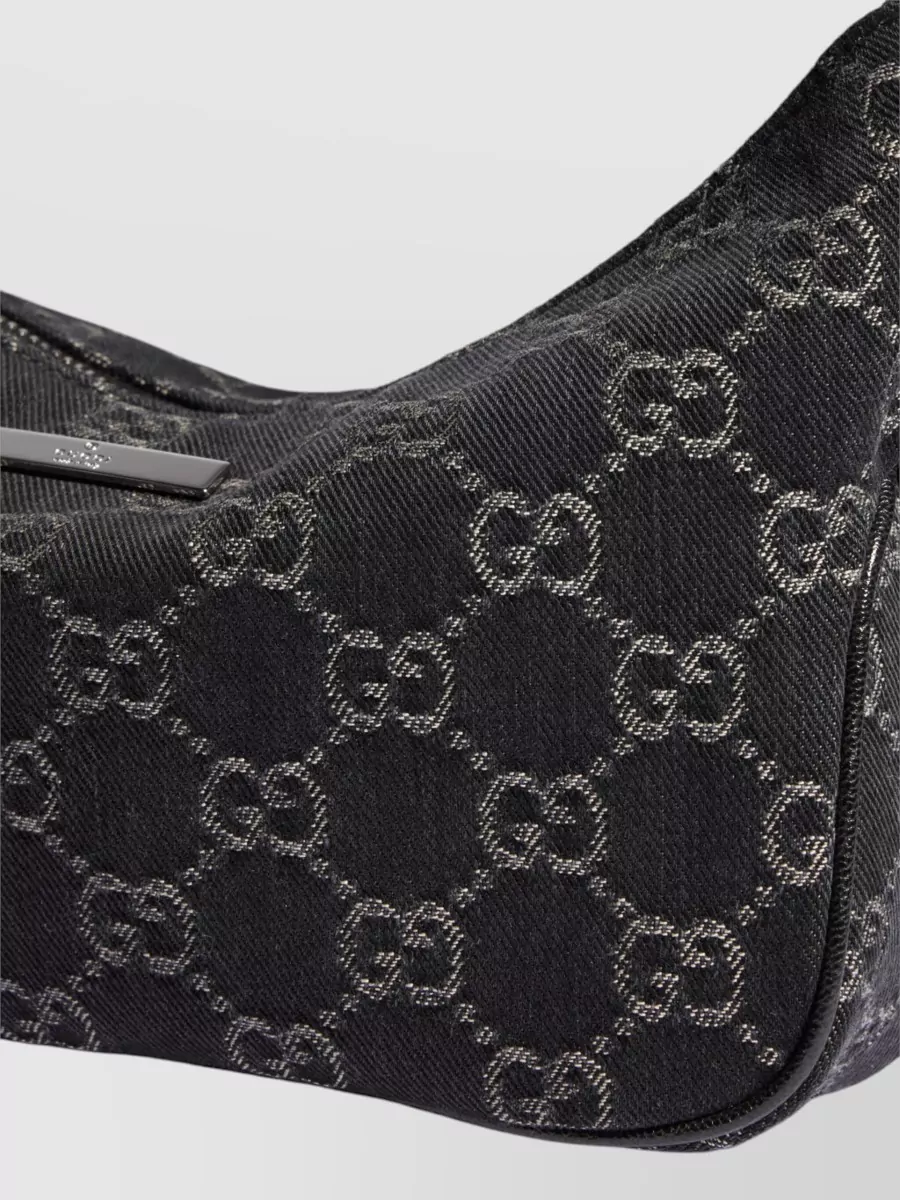 Gucci Na Small Denim Clutch Bag