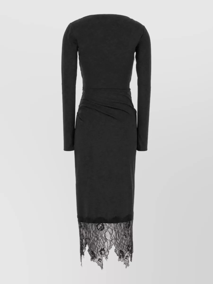Blumarine Jersey Midi Dress