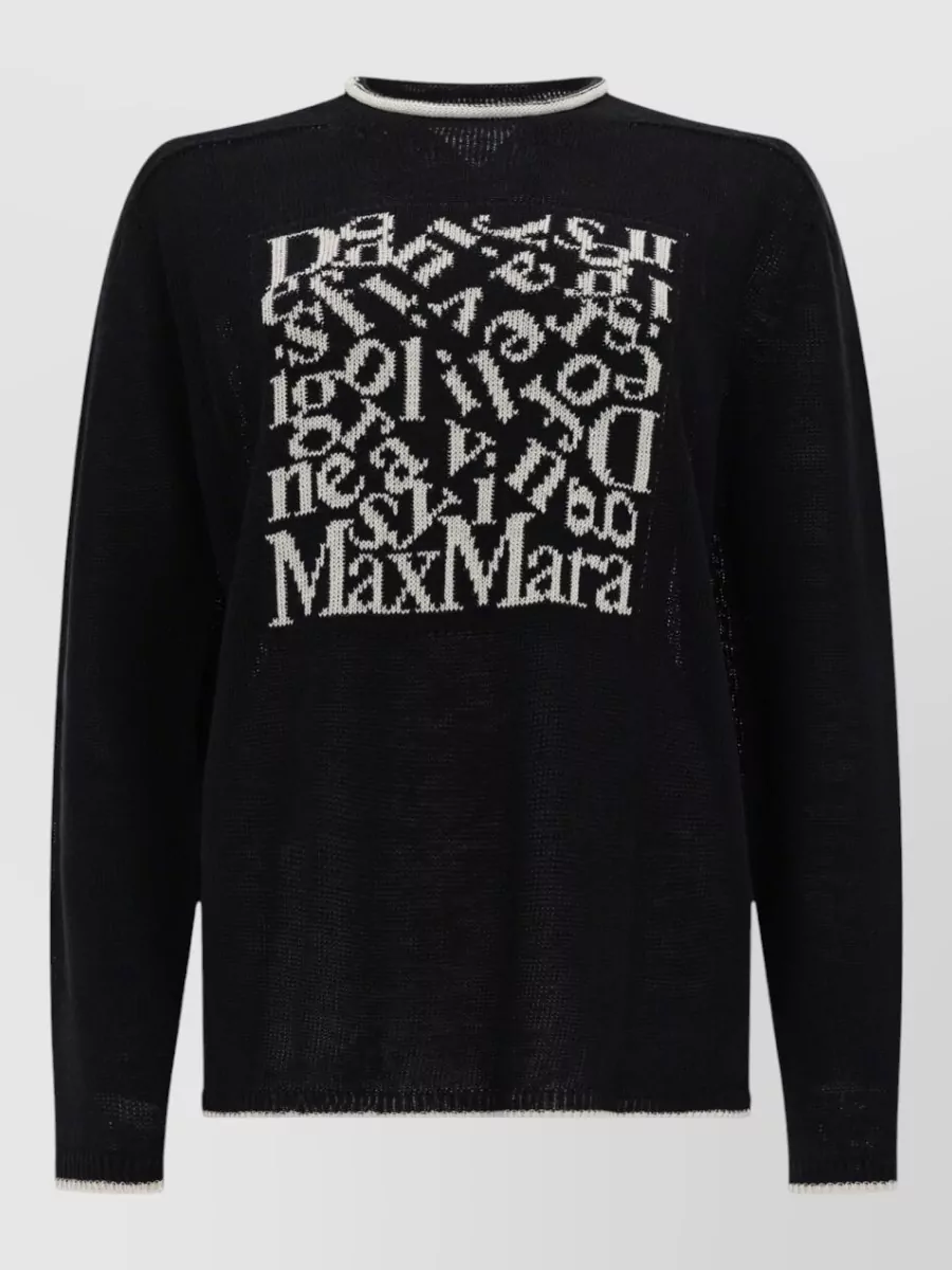 S Max Mara linen sweatshirt