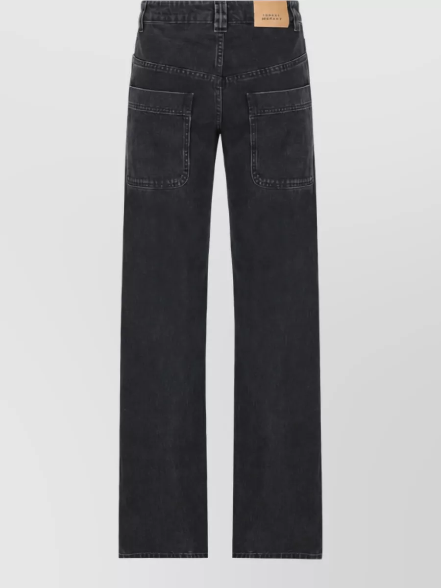 Isabel Marant Straight-Leg Denim Jeans