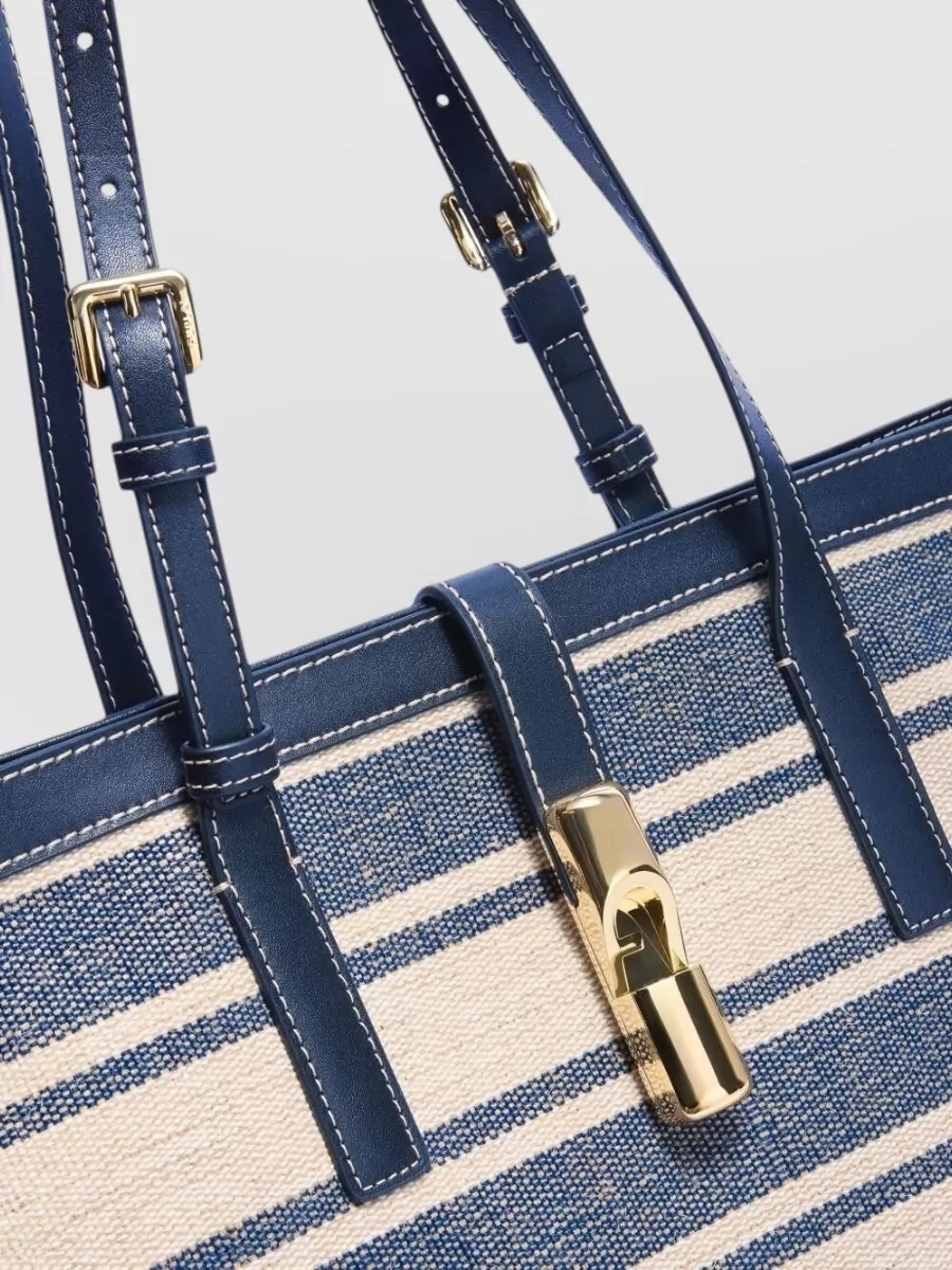 Furla Silk Nylon Tote Bag