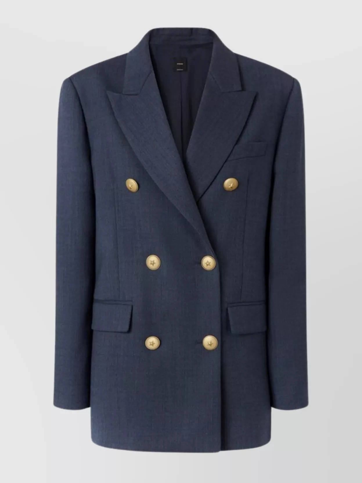 Pinko Double-breasted blazer flap pockets