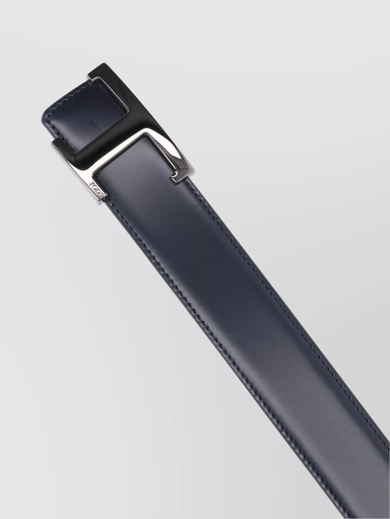 Tod's Reversible Belt With Adjustable Length And Signature Buckle