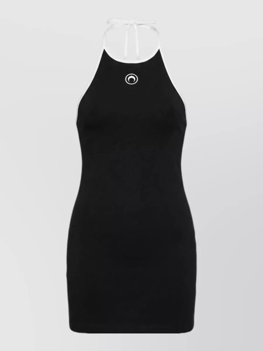 Marine Serre cotton knee-length dress