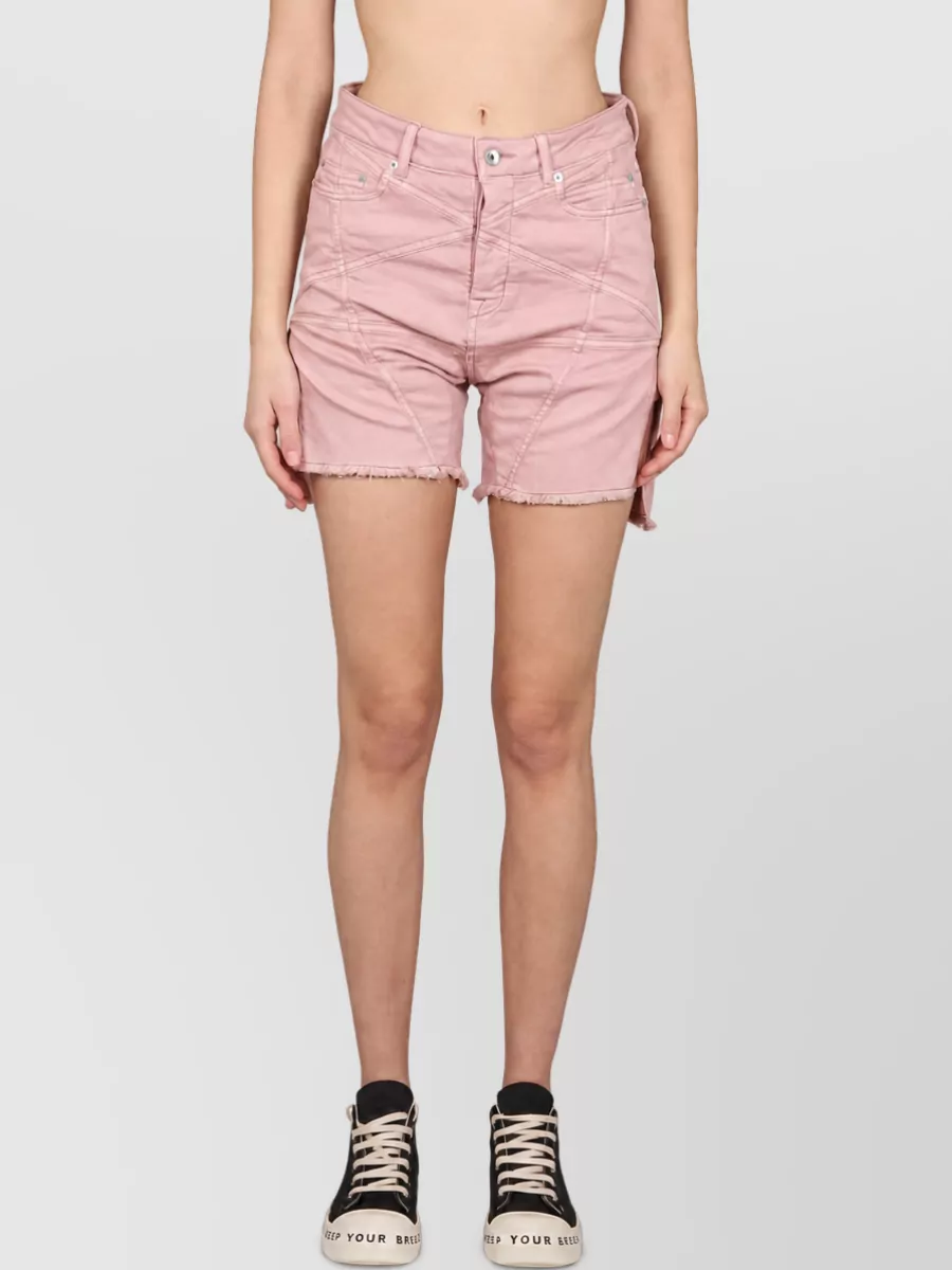 Rick Owens Drkshdw Denim Knee-Length Shorts