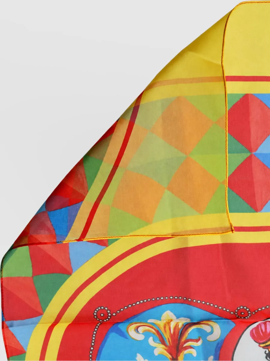 Dolce&Gabbana Silk Printed Scarf