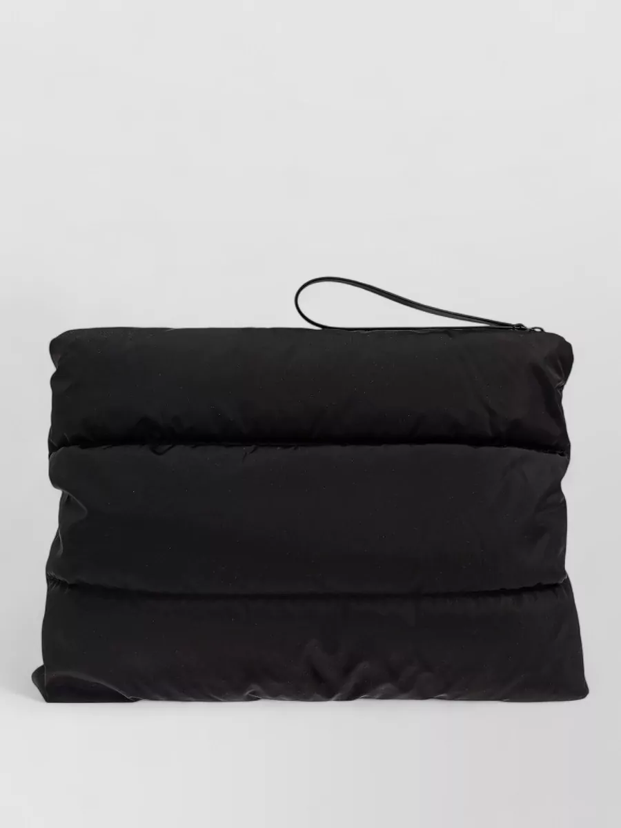 Moncler Quilted Tech Laptop Clutch Bag
