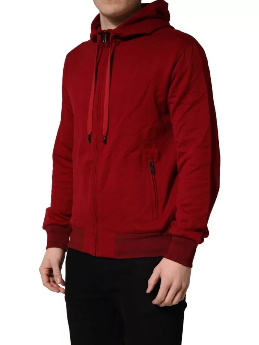 Dolce&Gabbana Cotton zip-up hoodie