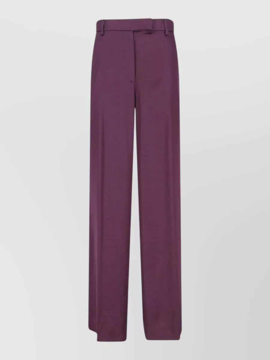 Dries Van Noten Viscose high-rise wide-leg trousers