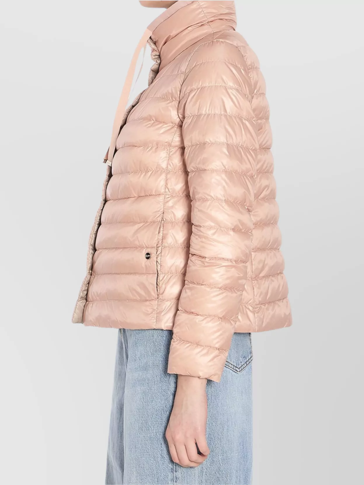 Herno Quilted Jacket Reversible High Collar