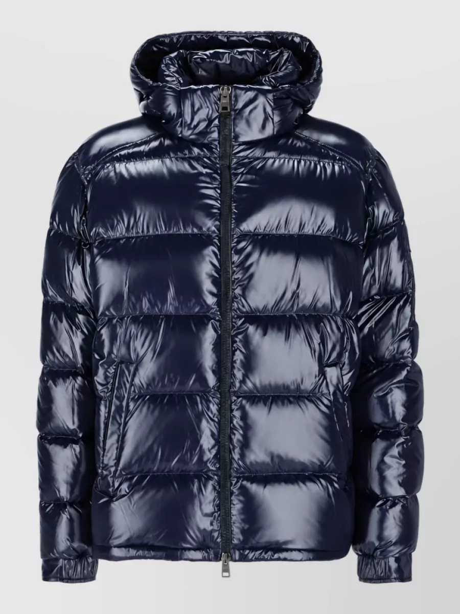 Herno silk nylon puffer jacket