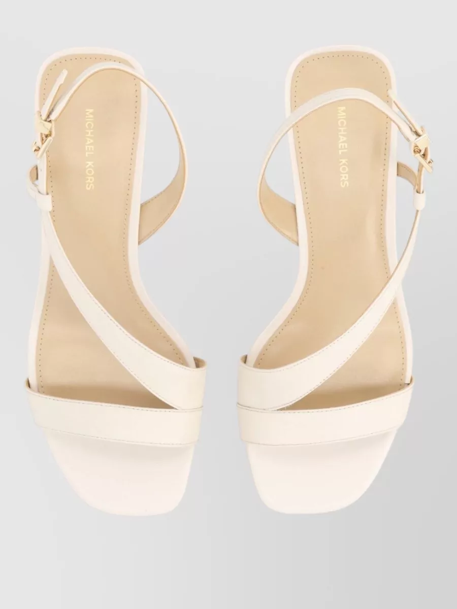 Michael Kors Leather Heeled Sandals