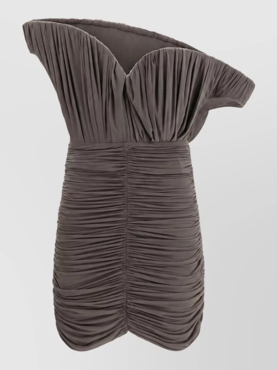 Magda Butrym copper mini dress