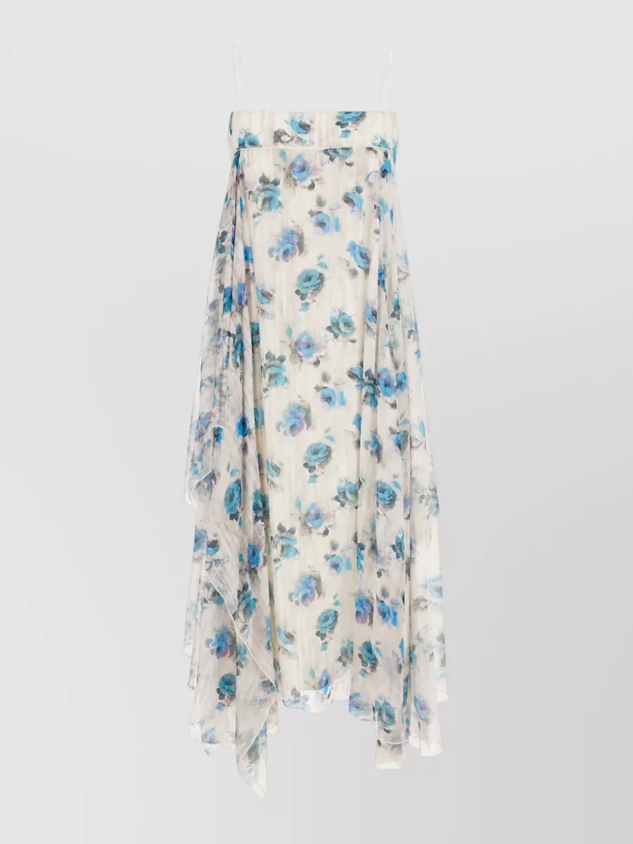 Tory Burch printed silk midi dress