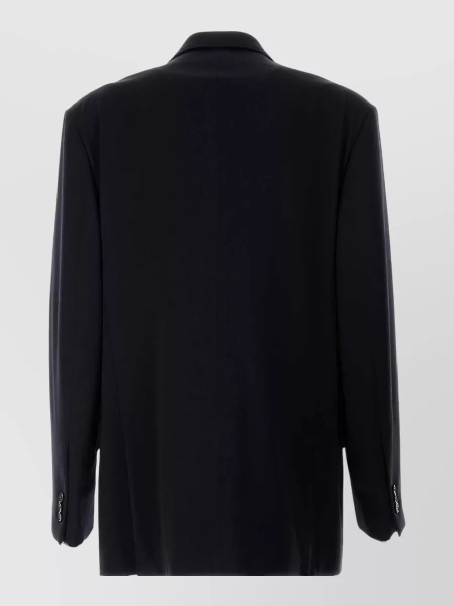 Loewe Double Breasted Wool Coat