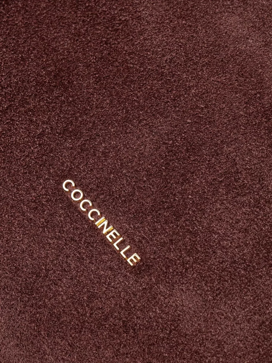 Coccinelle Suede Lidia Clutch Bag