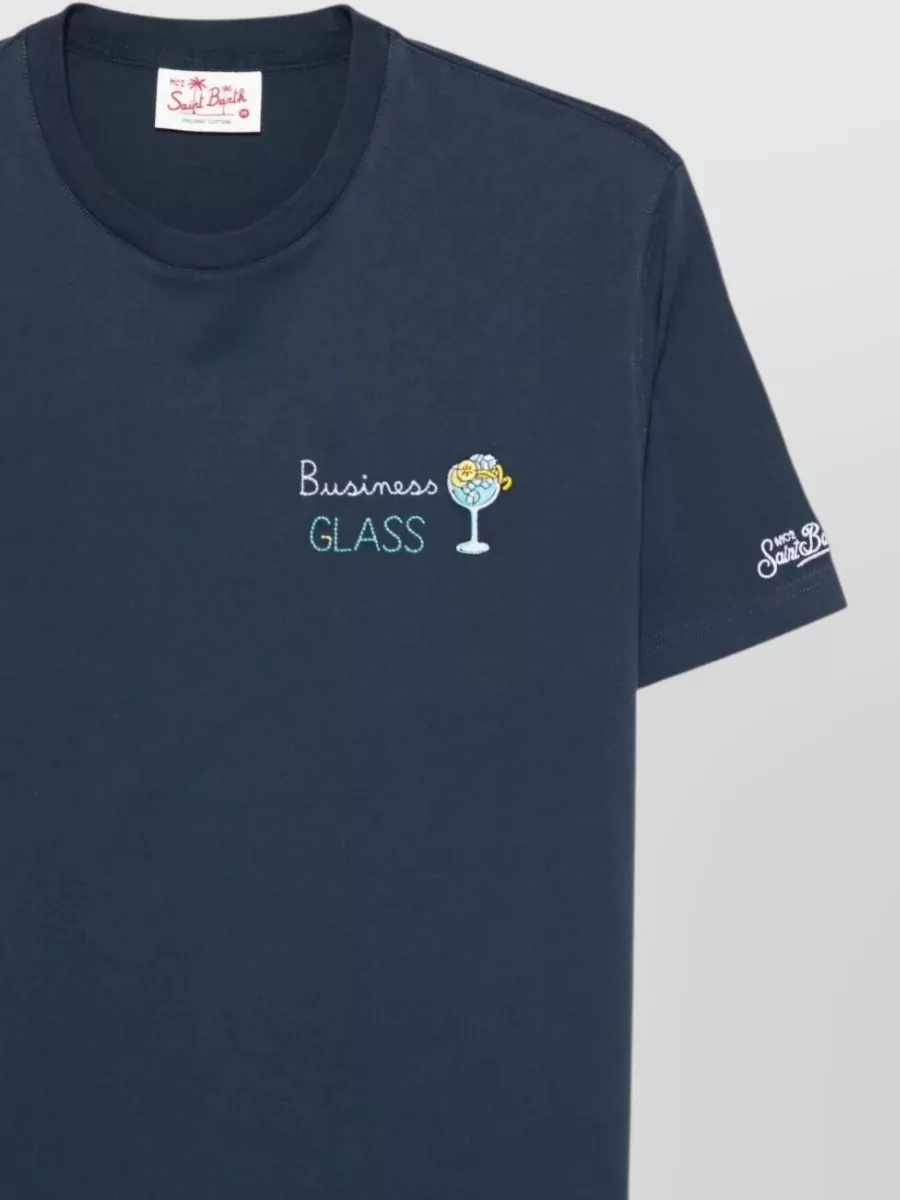 Mc2 Saint Barth Printed Cotton T-Shirt