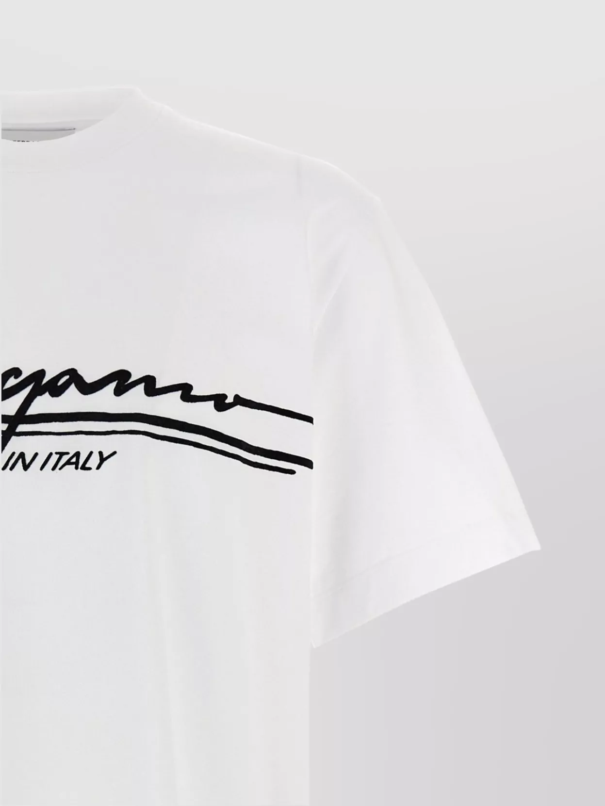 Ferragamo 'Signature' Crew Neck T-Shirt