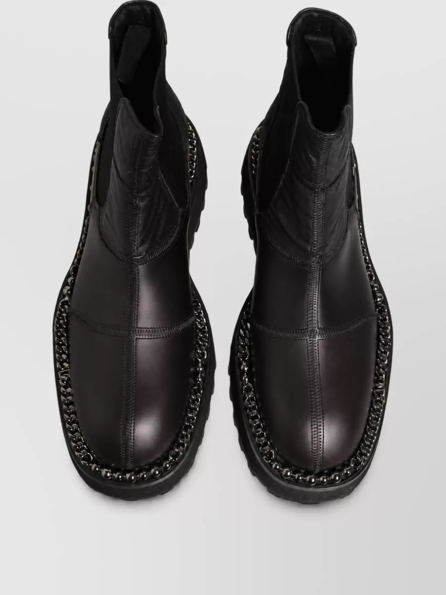 Dolce&Gabbana Leather Chelsea Boots
